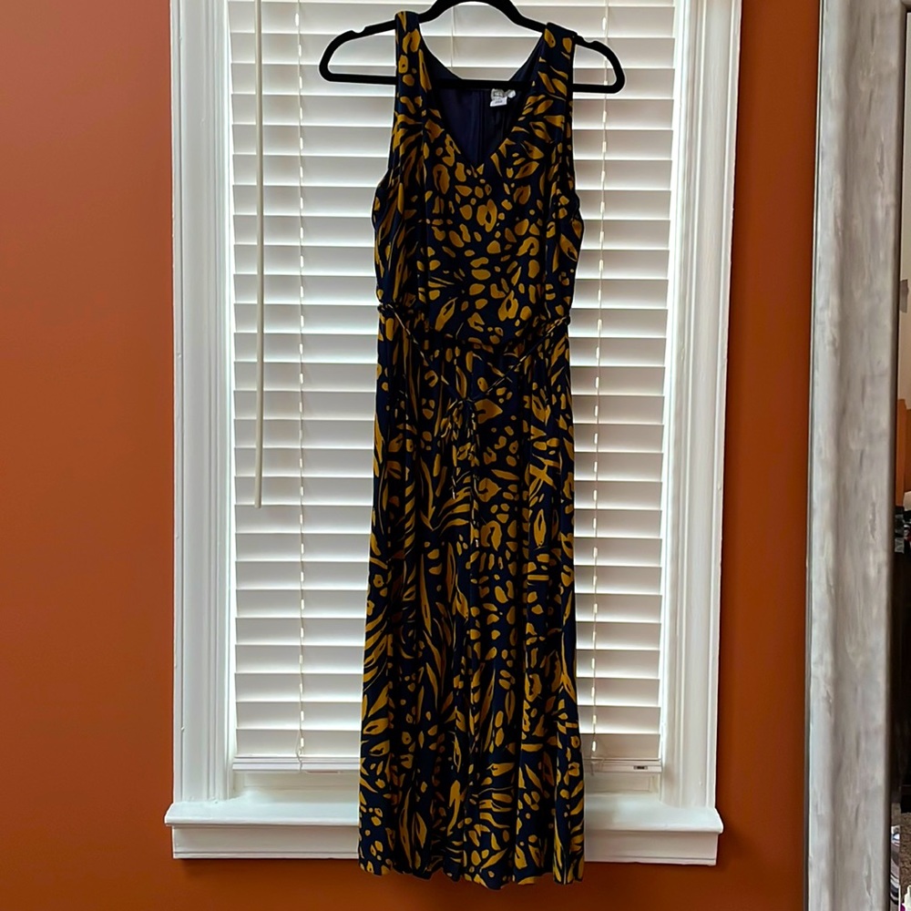 Nicole Miller tank jumpsuit crop length